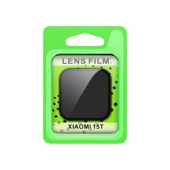 Xiaomi Mi 15t Raze Metal Kamera Lens - Siyah