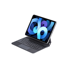 İpad 2022 10.9 (10.nesil) Kılıf X8 Magic Manyetik Klavyeli Tablet Kılıfı - Siyah