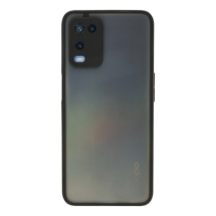 Oppo A54 4g Kılıf Montreal Silikon Kapak - Siyah