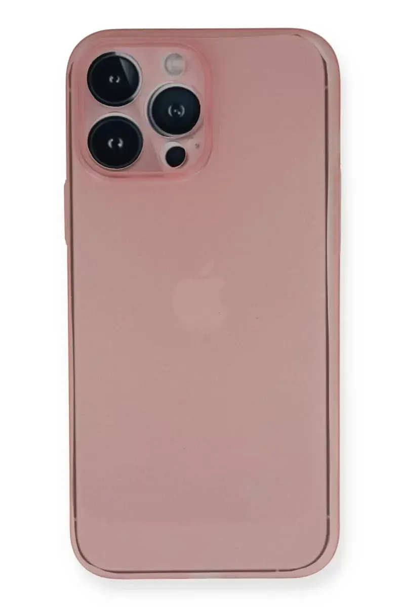 Newface İphone 14 Pro Kılıf Pp Ultra İnce Kapak - Pembe