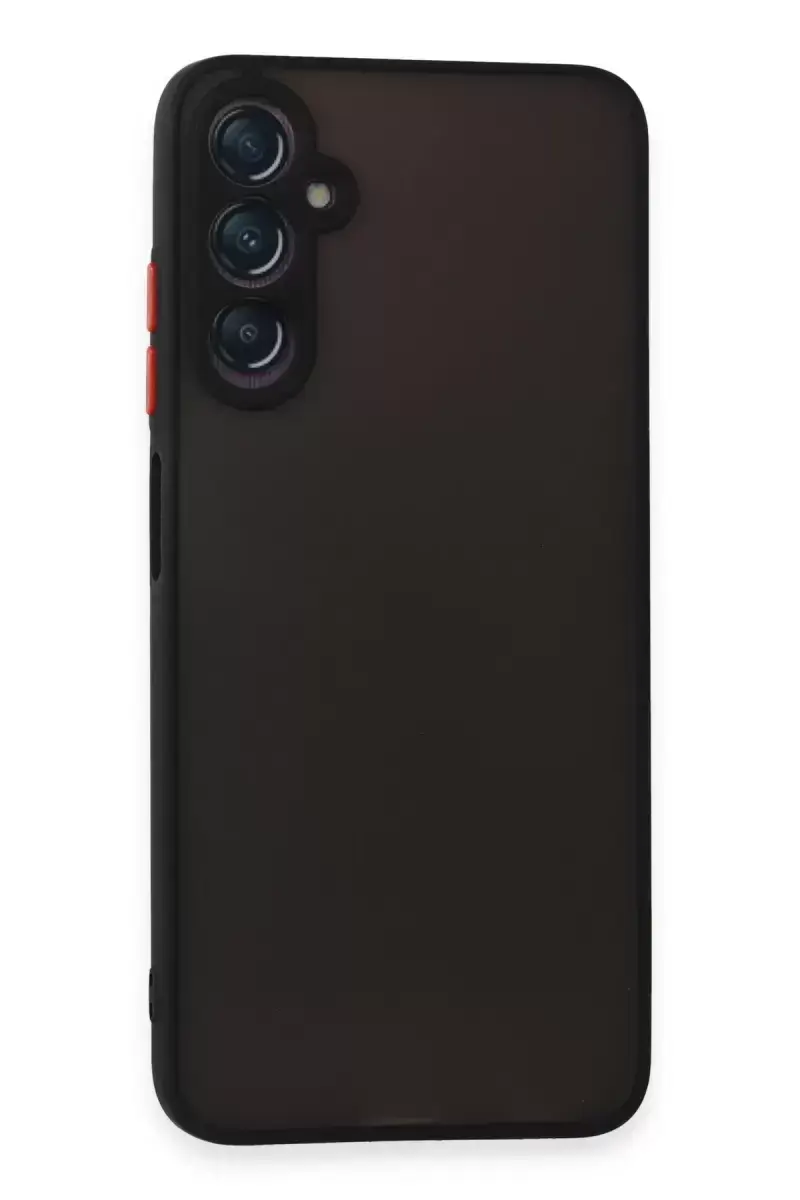 Newface Samsung Galaxy A05s Kılıf Montreal Silikon Kapak - Siyah