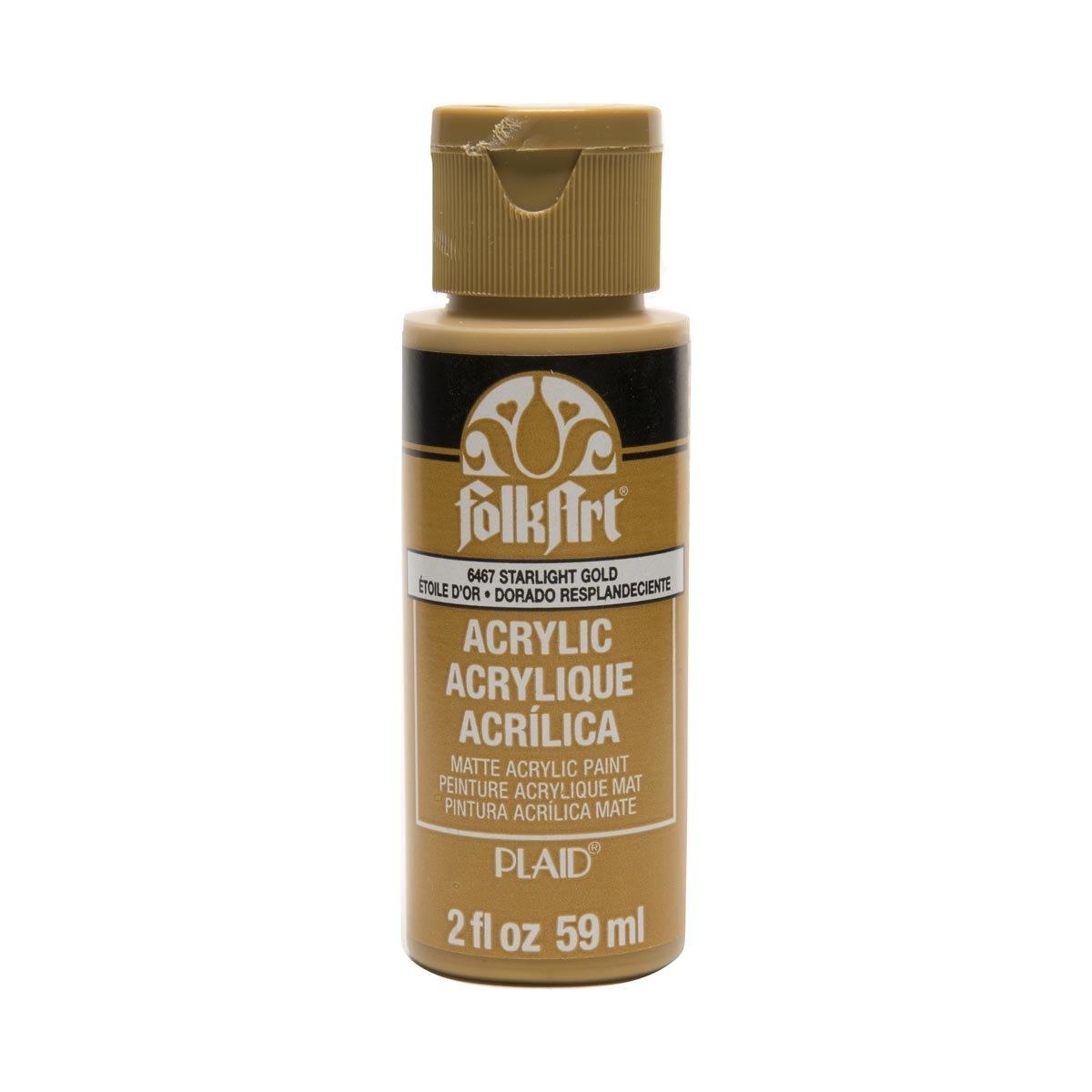 Folkart Akrilik Boya 59ml N:6467 Starlight Gold