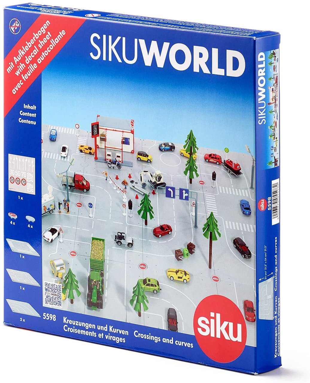 World Trafik İşaretleri Maket Seti 1:43 N:5598