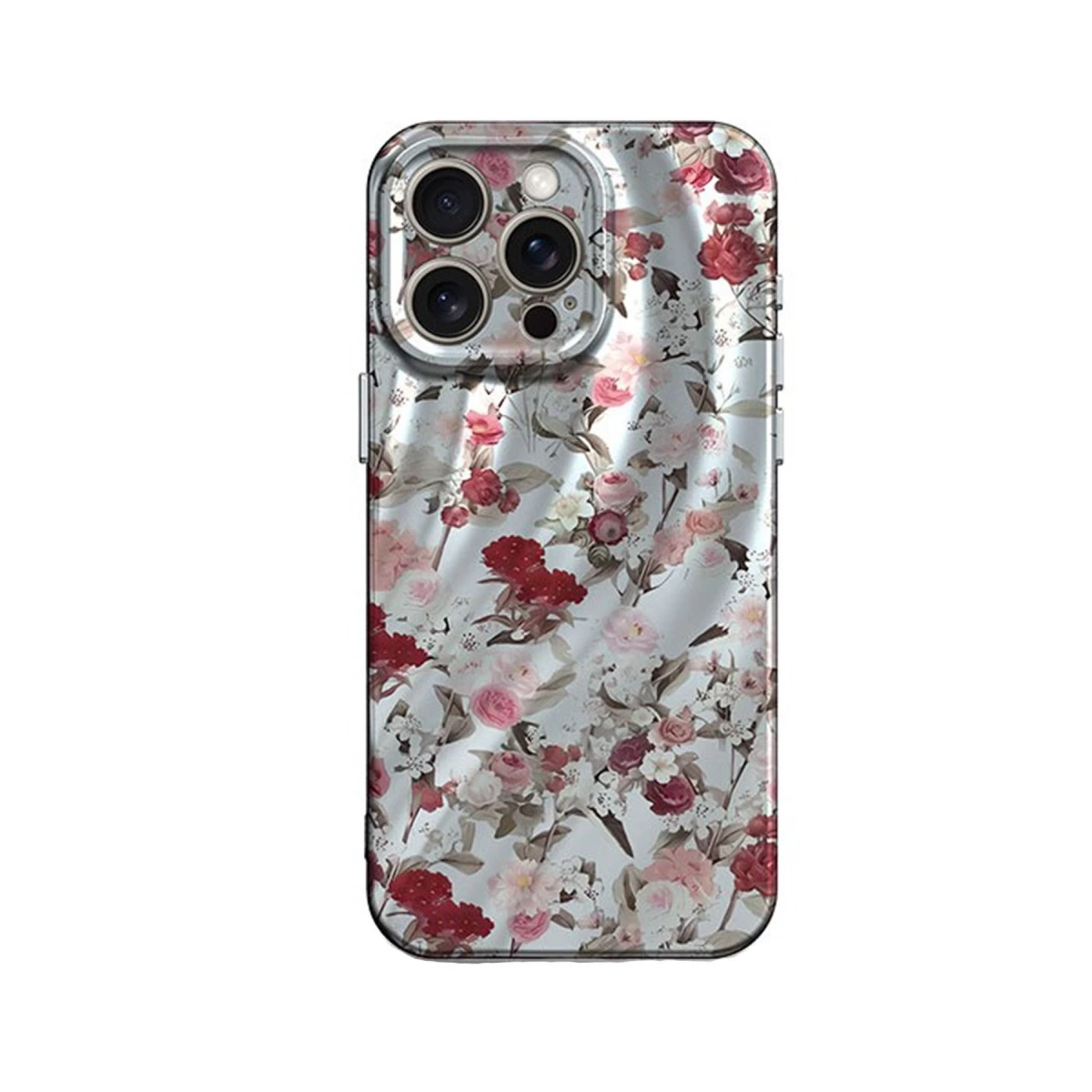İphone 14 Pro Max Kılıf Crew Desenli Kapak - Çiçek