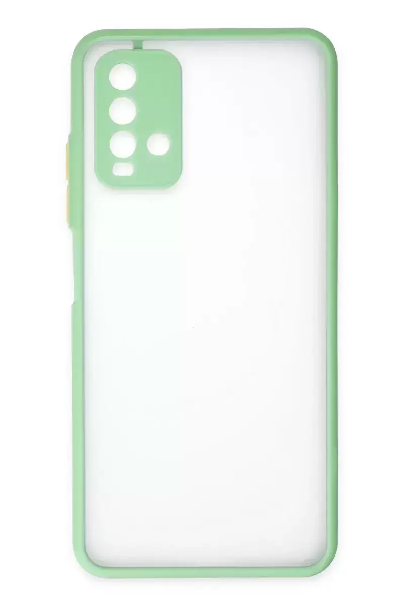 Newface Xiaomi Redmi 9t Kılıf Montreal Silikon Kapak - Turkuaz