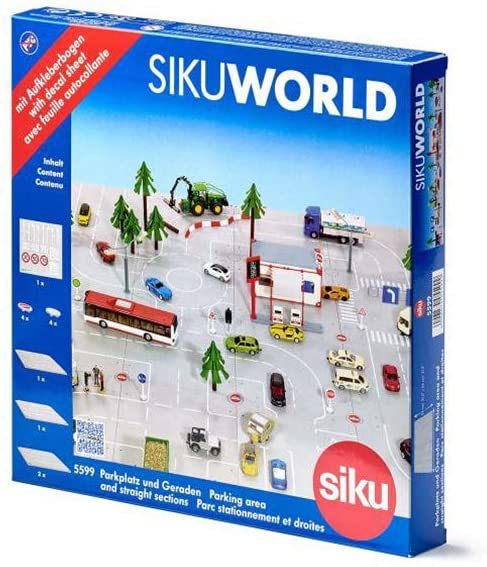 World Parking Area And Straight Sections Model Park Alanı 1:50 N:5599