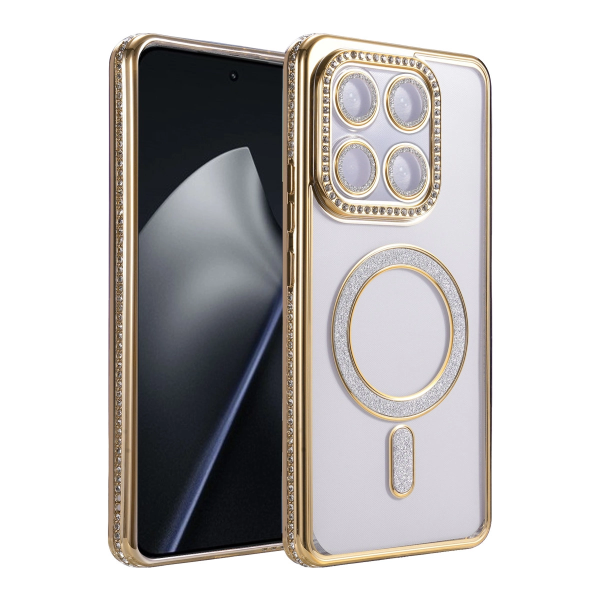 Joko Xiaomi Mi 15t Pro Joke Simli Magneticsafe Kılıf - Gold