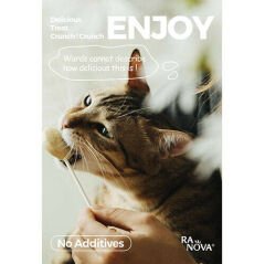 Ranova Kızılcık Aromalı Dondurularak Kurutulmuş Kedi Ödülü Lolipop 1.4 Gr