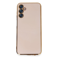 Samsung Galaxy M14 5g Kılıf Volet Silikon - Pembe