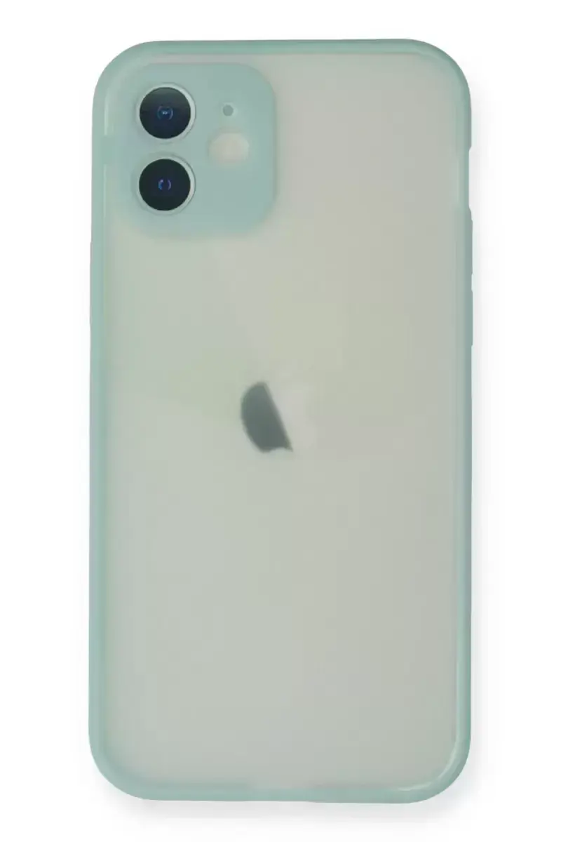 Newface Apple İphone 11 Pro Max Kılıf Montreal Silikon Kapak - Turkuaz
