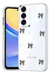 Newface Samsung Galaxy A15 4g Fiyonk Desenli Kapak - Desen 8