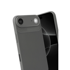 İphone 17 Air Auto Focus Karbon Kapak - Gri