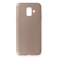 Samsung Galaxy A6 2018 Kılıf First Silikon - Rose Gold