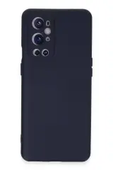 Newface One Plus 9 Pro Kılıf Nano İçi Kadife Silikon - Lacivert