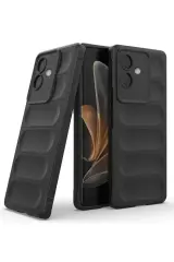 Newface Oppo A3 Kılıf Optimum Silikon - Siyah