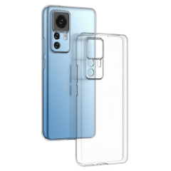 Xiaomi Mi 12t Pro Kılıf Lüx Şeffaf Silikon