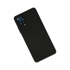 Xiaomi Redmi Note 11 Pro Kılıf Nano İçi Kadife Silikon - Siyah
