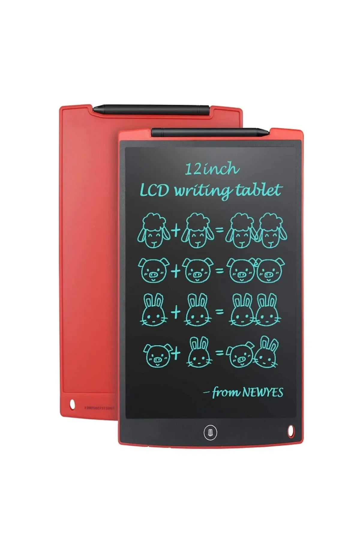 Vothoon 12 Inc Writing Lcd Grafik Dijital Kalemli Çizim Tableti Yazı Tahta Not Yazma Eğitim Tableti
