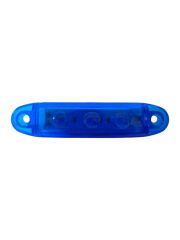Mavi Parmak Led Dorse Lamba 3 Ledli 9cm 12-24V