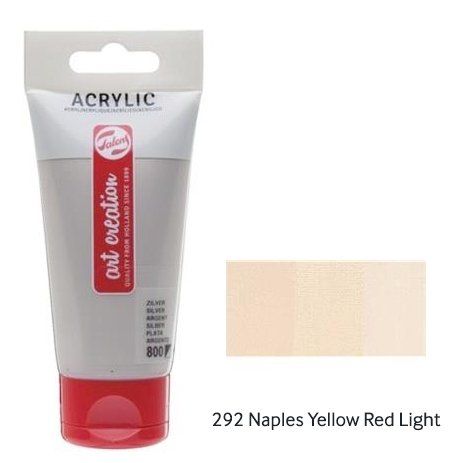 Talens Artcreation Akrilik Boya 75ml - N:292 Naples Yellow Red Light