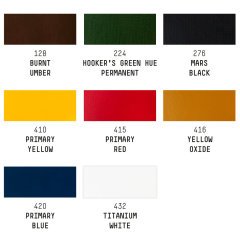 Basic Akrilik Başlangıç Seti 16 Parça