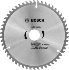 Bosch Alüminyum Daire Testere Bıçağı 190x30 mm 54 Diş