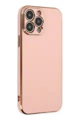 Newface İphone 14 Pro Kılıf Volet Silikon - Pembe