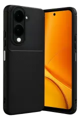 Newface Vivo Y29s Auto Focus Karbon Kapak - Siyah