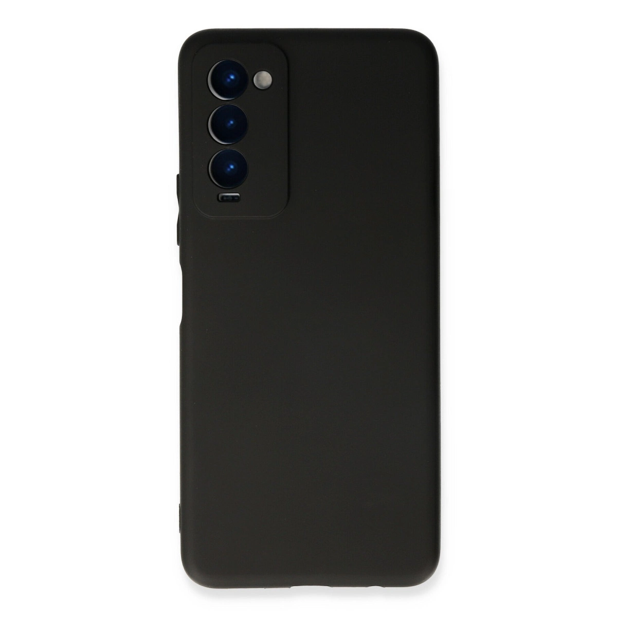Tecno Camon 18 Kılıf First Silikon - Siyah