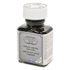 Charbonnel Liquid Siccative Varnish - Sıvı Kurutucu Vernik - 75ml