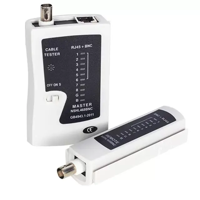 Powermaster Rj45- Bnc Kablo Test Cihazı