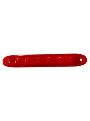 Kırmızı Parmak Led Dorse Lamba 6 Ledli 13.5 cm 12-24V