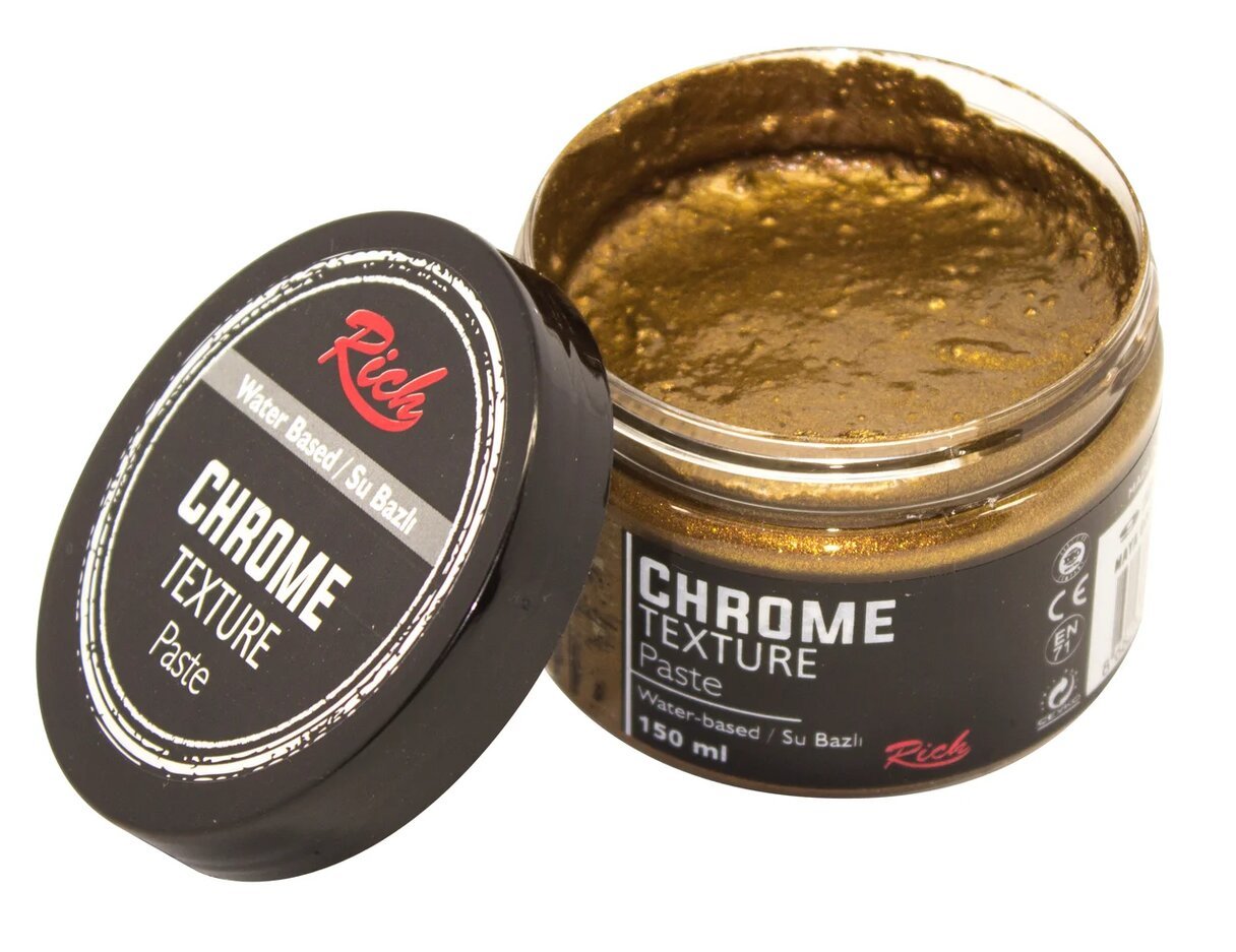 Chrome Texture Paste 150ml 9210 Maya Gold