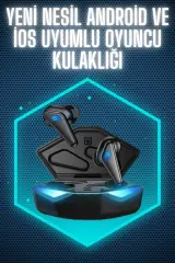Wireless Gaming Kulaklık Mikrofonlu Bluetooth Oyuncu Kulaklığı