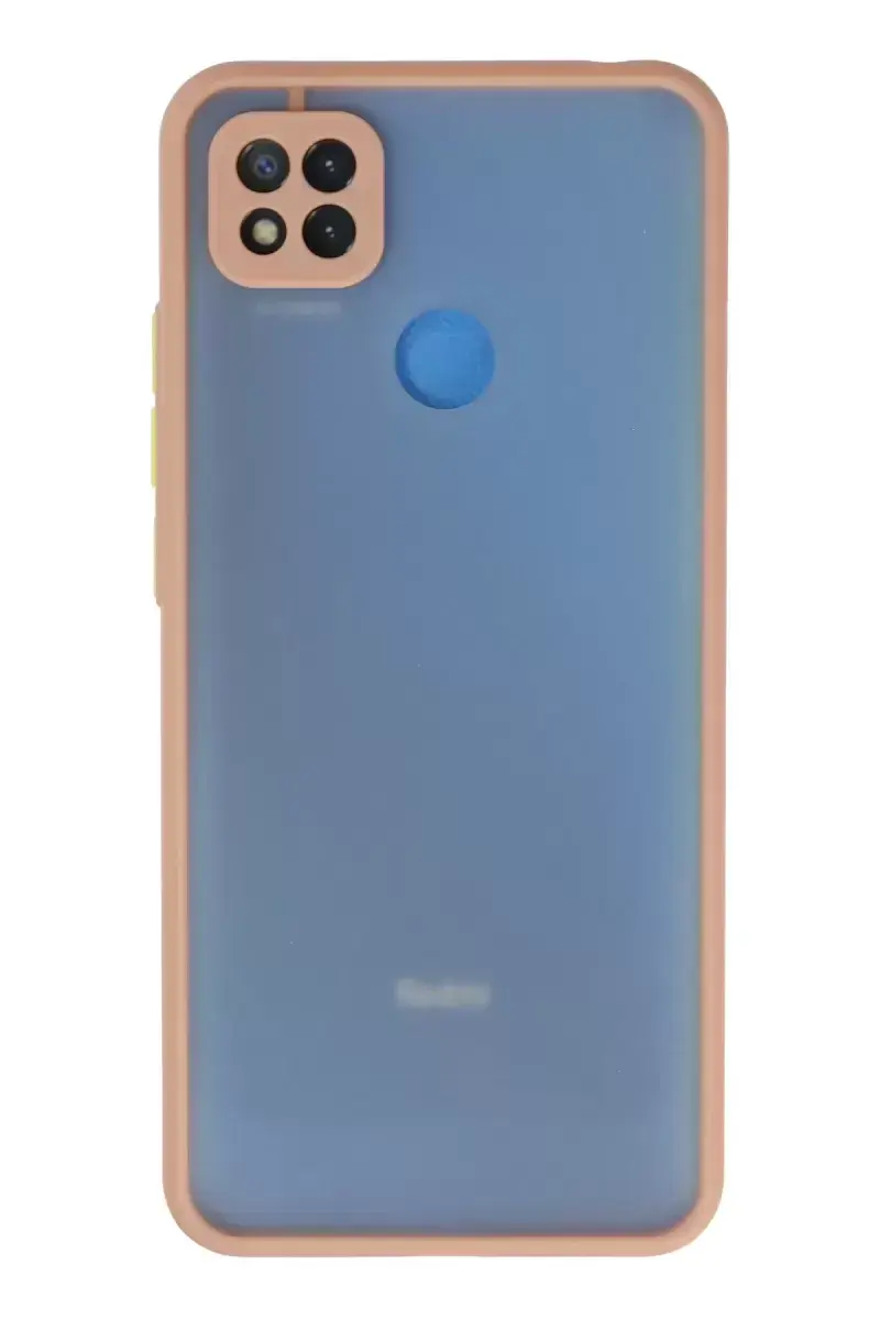 Newface Xiaomi Redmi 9c Kılıf Montreal Silikon Kapak - Pembe