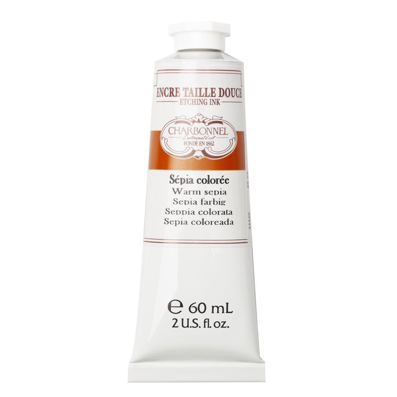Charbonnel Gravure Ink 60ml - Warm Sepia