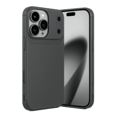 İphone 17 Pro Max Auto Focus Karbon Kapak - Gri