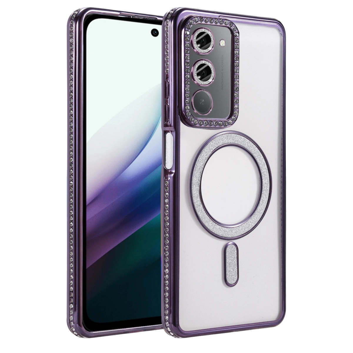 Joko Xiaomi Redmi 15 4g Joke Simli Magneticsafe Kılıf - Derin Mor