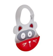 Babyjem Silikon Önlük Gri