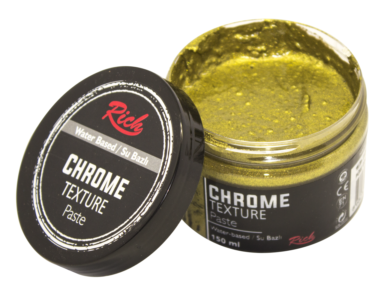 Chrome Texture Paste 150 ml Pure Gold