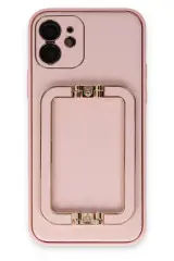 Newface İphone 12 Kılıf Coco Elit Kapak - Pembe