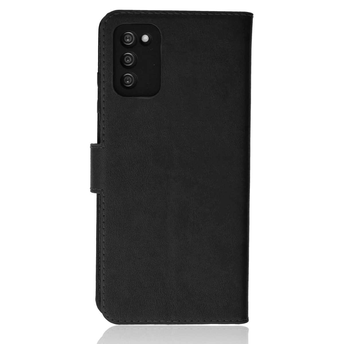 Samsung Galaxy A03s Kılıf Trend S Plus Kapaklı Kılıf - Siyah