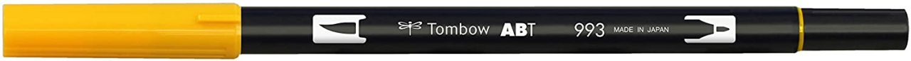 AB-T Dual Brush Pen - Chrome Orange - 993