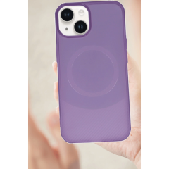 İphone 14 Kılıf Maya Karbon Kapak - Siyah