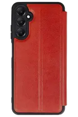 Newface Samsung Galaxy A56 Kılıf Flip Cover - Kırmızı