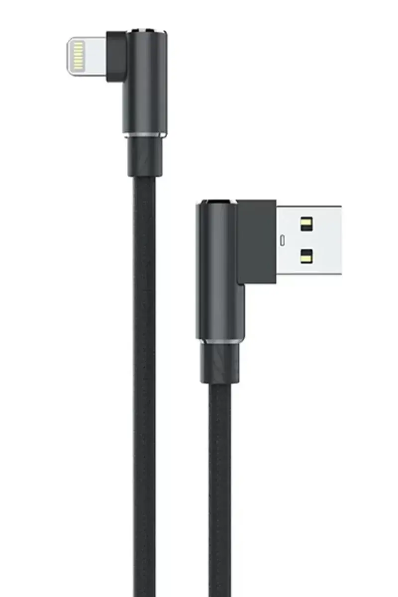 Newface Usb To Lightning 3m 2.4a Kablo - Siyah