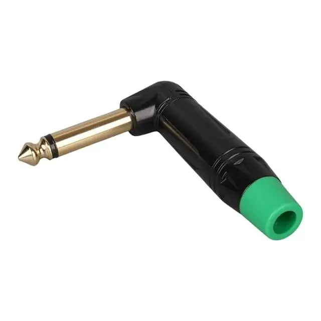 6.3 Mm Mono L Tip Plastik Gövde Metal Uç Gitar Jack Fiş