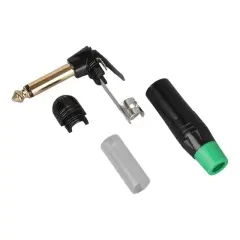 6.3 Mm Mono L Tip Plastik Gövde Metal Uç Gitar Jack Fiş