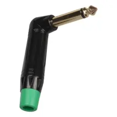 6.3 Mm Mono L Tip Plastik Gövde Metal Uç Gitar Jack Fiş