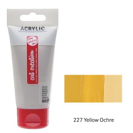 Talens Artcreation Akrilik Boya 75ml - N:227 Yellow Ochre